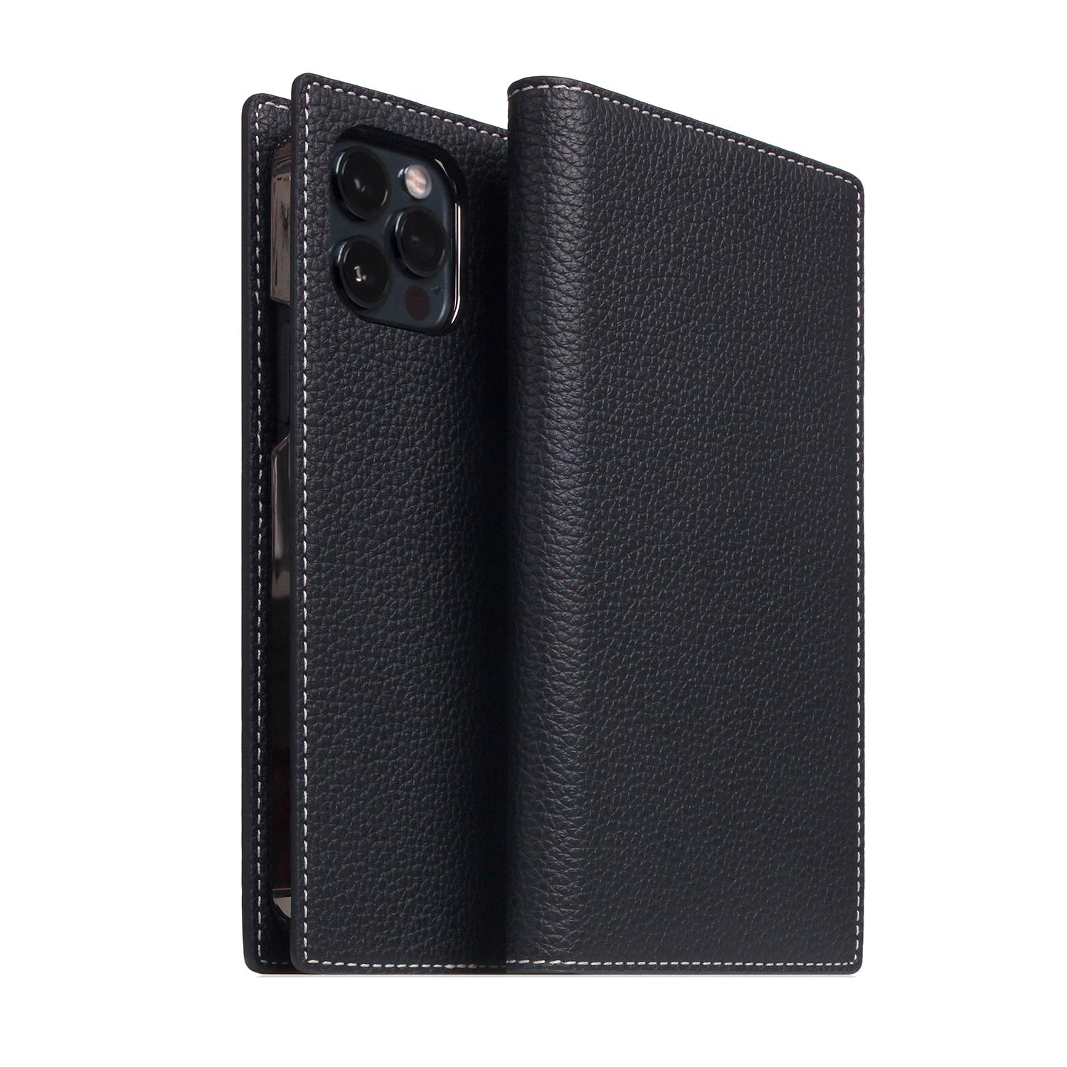 Amazon.co.jp: SLG Design iPhone 12 Pro Max レザー ケース 手帳型