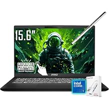 msi Modern 15 H Touchscreen Laptop, 15.6" FHD Touch Screen, Intel Core 9 270H14 Core, 5.8 GHz, Copilot+ PC, Backlit Keyboard, Stylus, Wi-Fi 6E, Windows 11 Pro, Classic Black32GB RAM | 1TB SSD