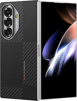 RAPTIC Aramid Fiber Case for Samsung Galaxy Z Fold 7, Compatible with MagSafe, Non-Slip & Slim Light Touch Feeling,Back Cover Only [Tactile Woven Case-Mondrian]