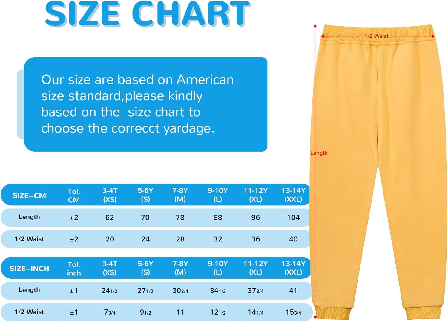 QBK Toddler to Youth Soft Brushed Fleece Jogger Sweatpants Kids Pants with Pockets for Boys and Girls - Image 6