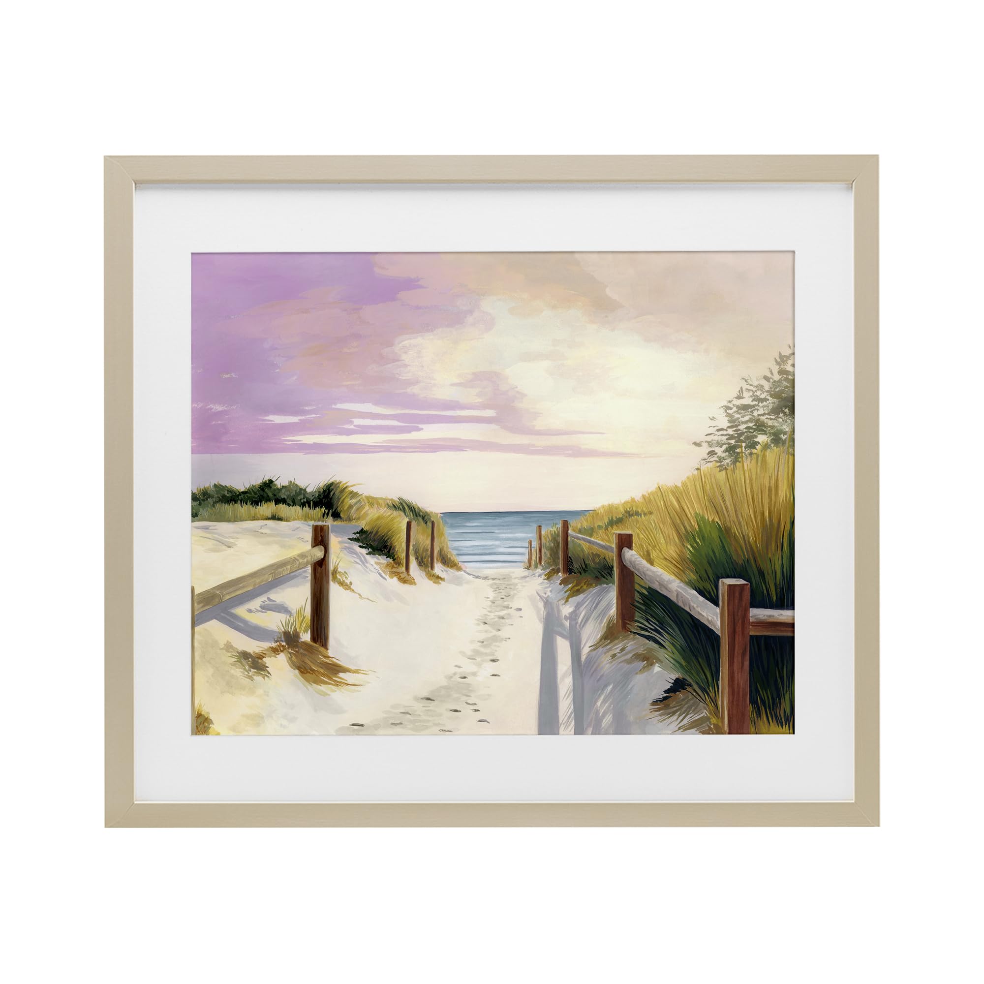'Cottesloe Beach Pathway'| Framed Print Under Glass