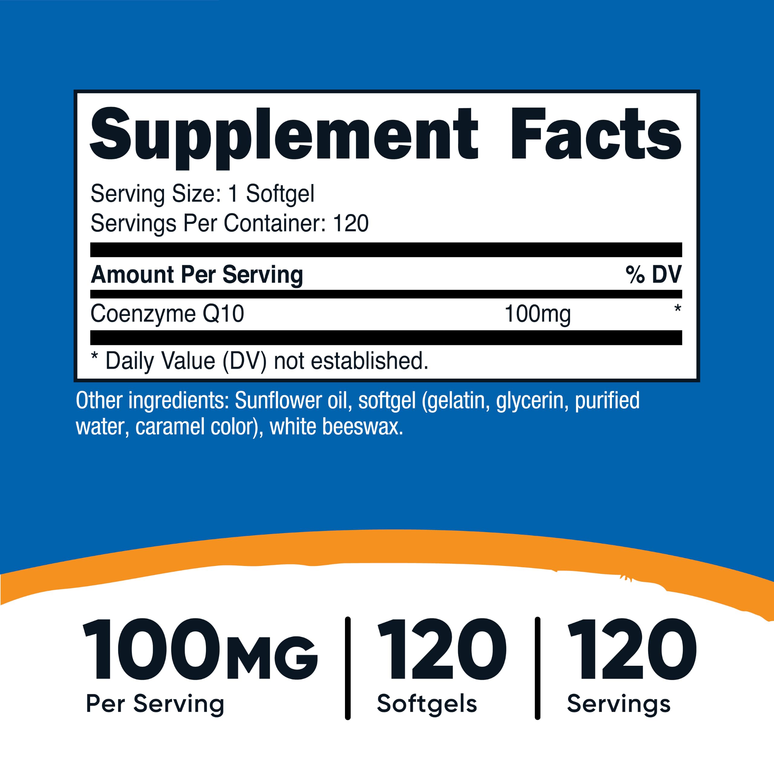Nutricost CoQ10 Softgels (100mg Per Serving) 120 Serv, Better Absorption — Amazon image 2
