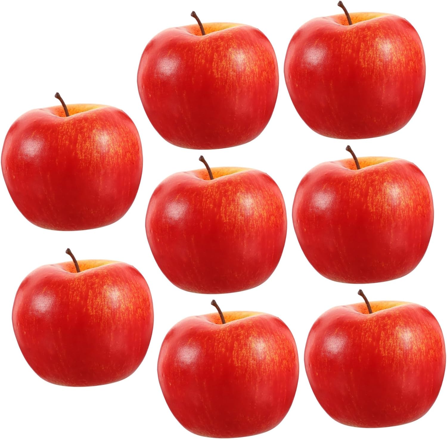 5sets Fake Fruit Models Decor Simulation for Theme Party Decorations Photography Props Stress Reducing and Family 8pcs*5