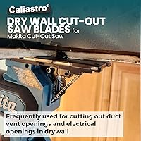 Vista 4 de Drywall Cut-Out Saw Blades for Makita Cut-Out Saw - 5 Pack - Caliastro