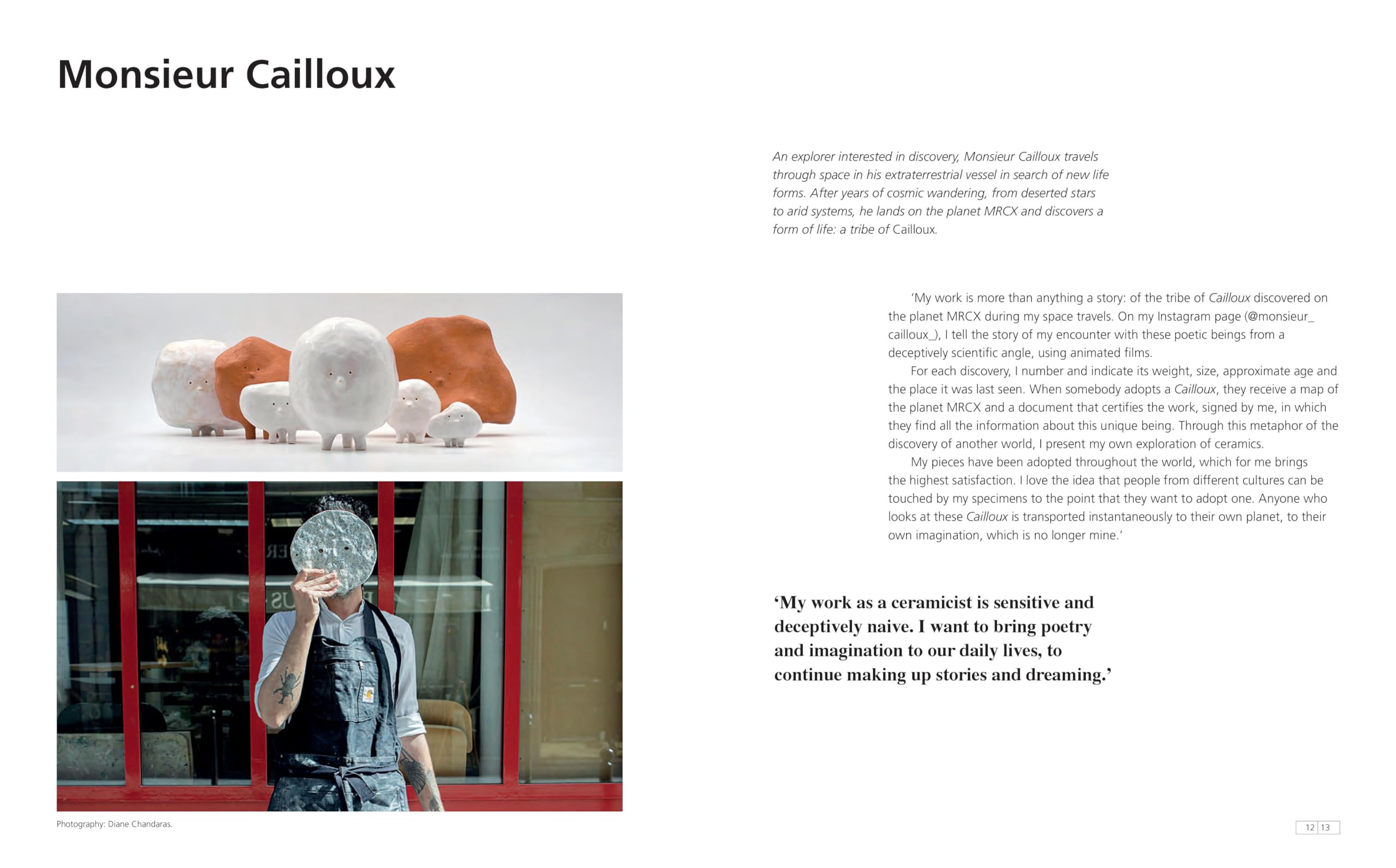 Ceramic artists on creative process