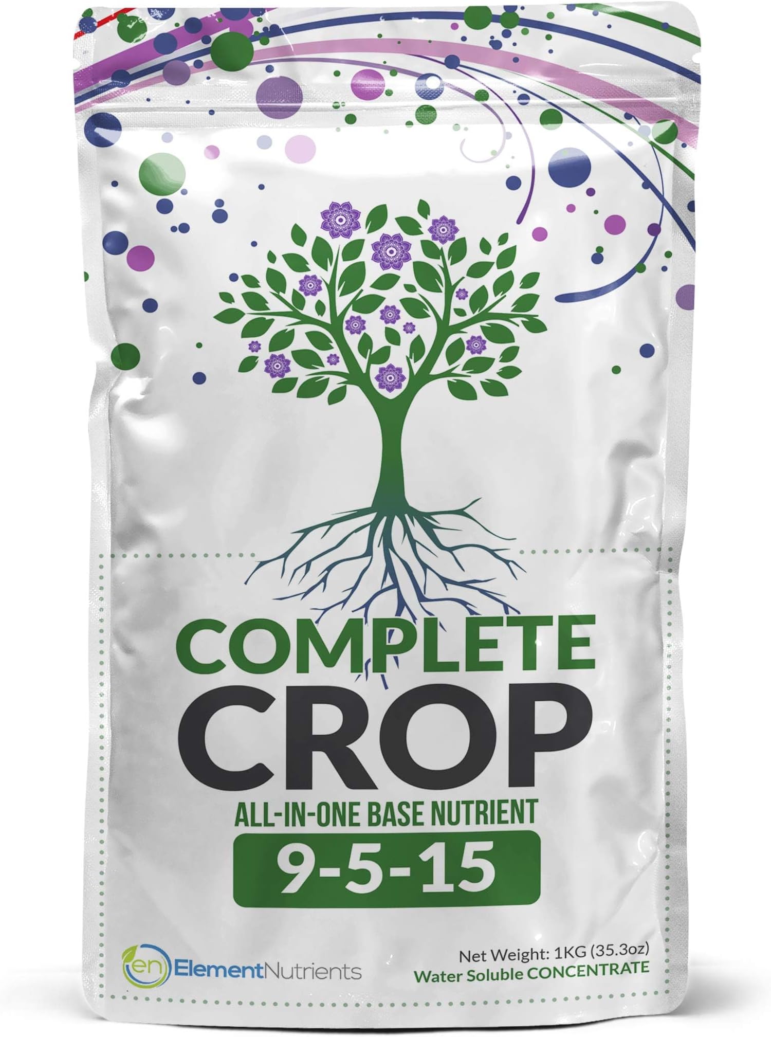 - Complete Crop 9-5-15 - All-in-One Plant Food by Element Nutrients (1000g)
