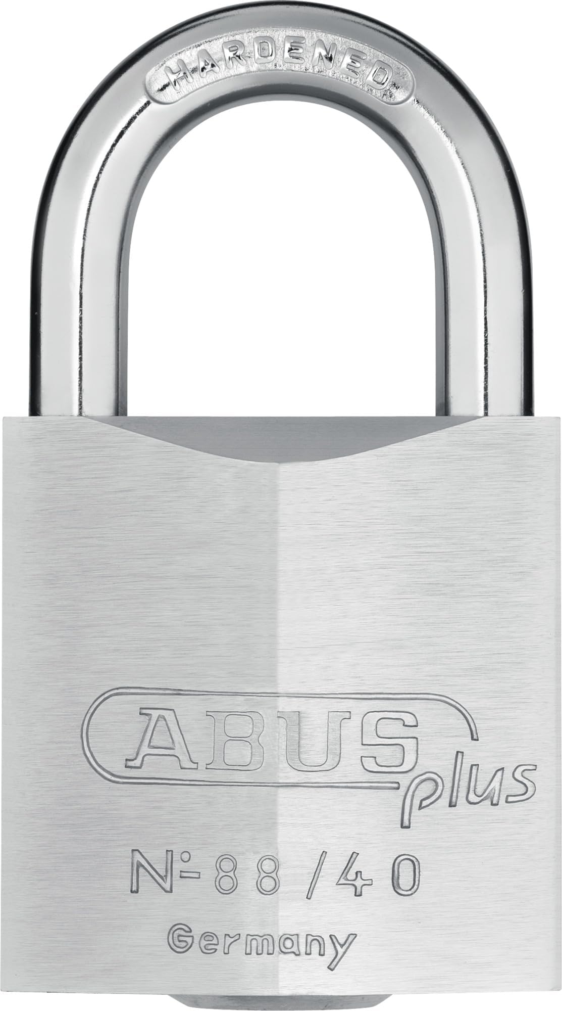 Padlock 8840C 88/40 - High Security Brass Padlock with Hardened Special Steel Shackle and Nano Protect Coating for high Corrosion Protection - 2 Keys Included - 40 mm Width