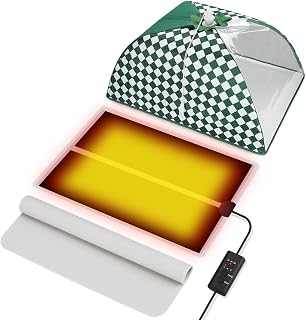 Resin Molds Heating Pad, Resin Curing Machine, Epoxy Resin Dryer Mat with Timing Function Suitable for Keychain, Jewelry, Coaster Silicone Mold, 1.5 Hour Quick Demold