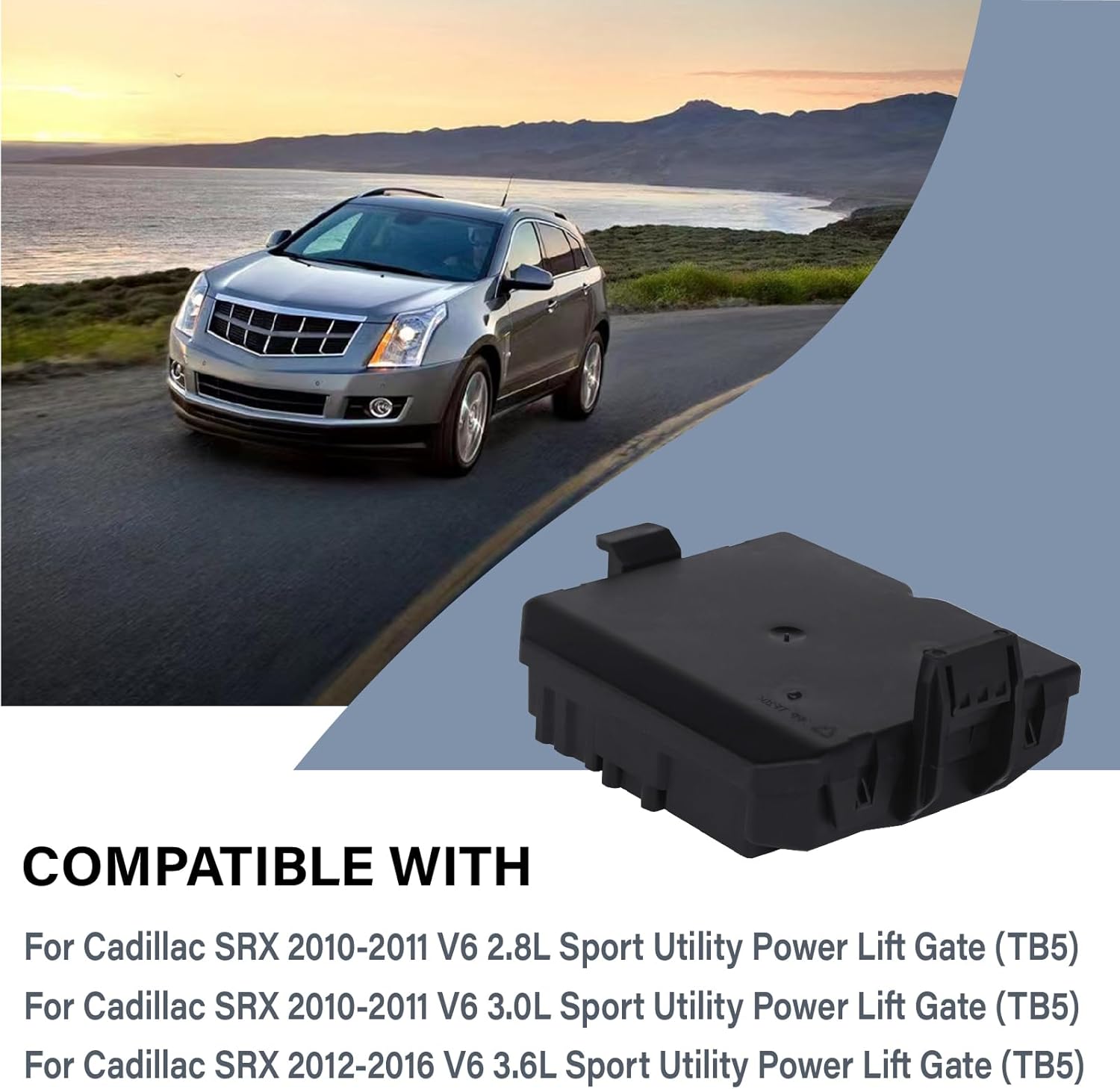 Maureen Power Liftgate Control Module Compatible with Cadillac SRX 2010 2011 2012 2013 2014 2015 Rear Hatch Replaces 20837967 502-032