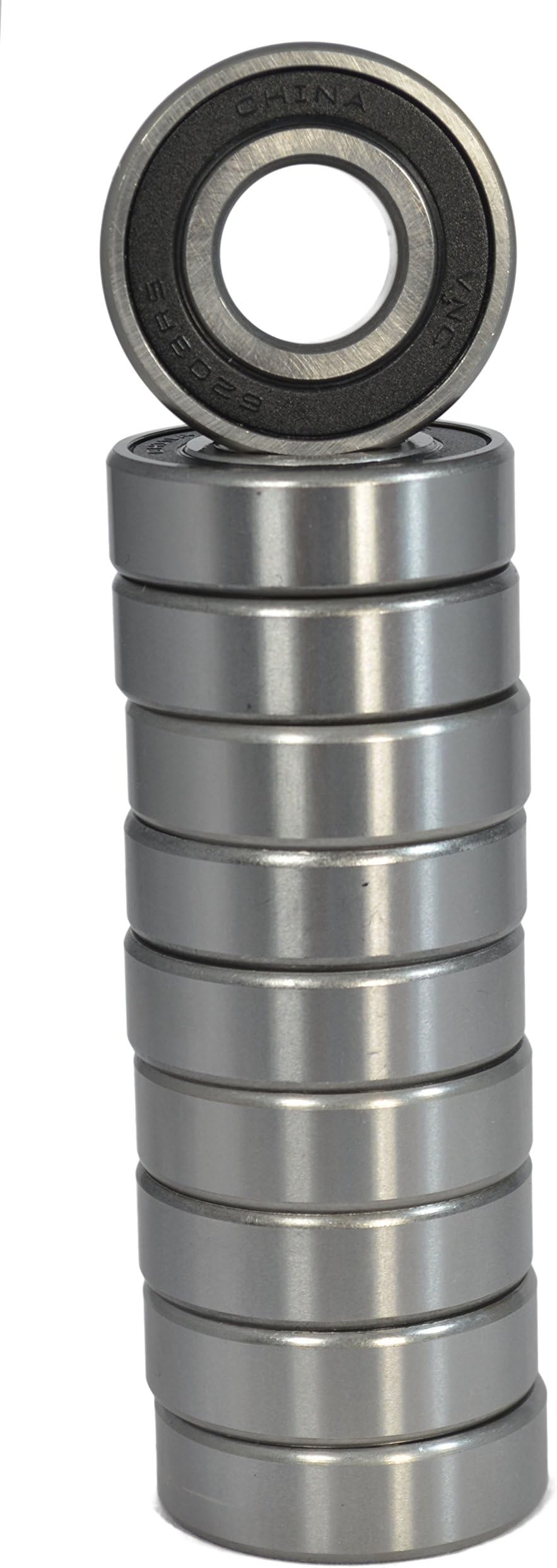 6005-2RS (25x47x12mm) C3 EMQ Premium Sealed Radial Ball Bearing 10 Pack