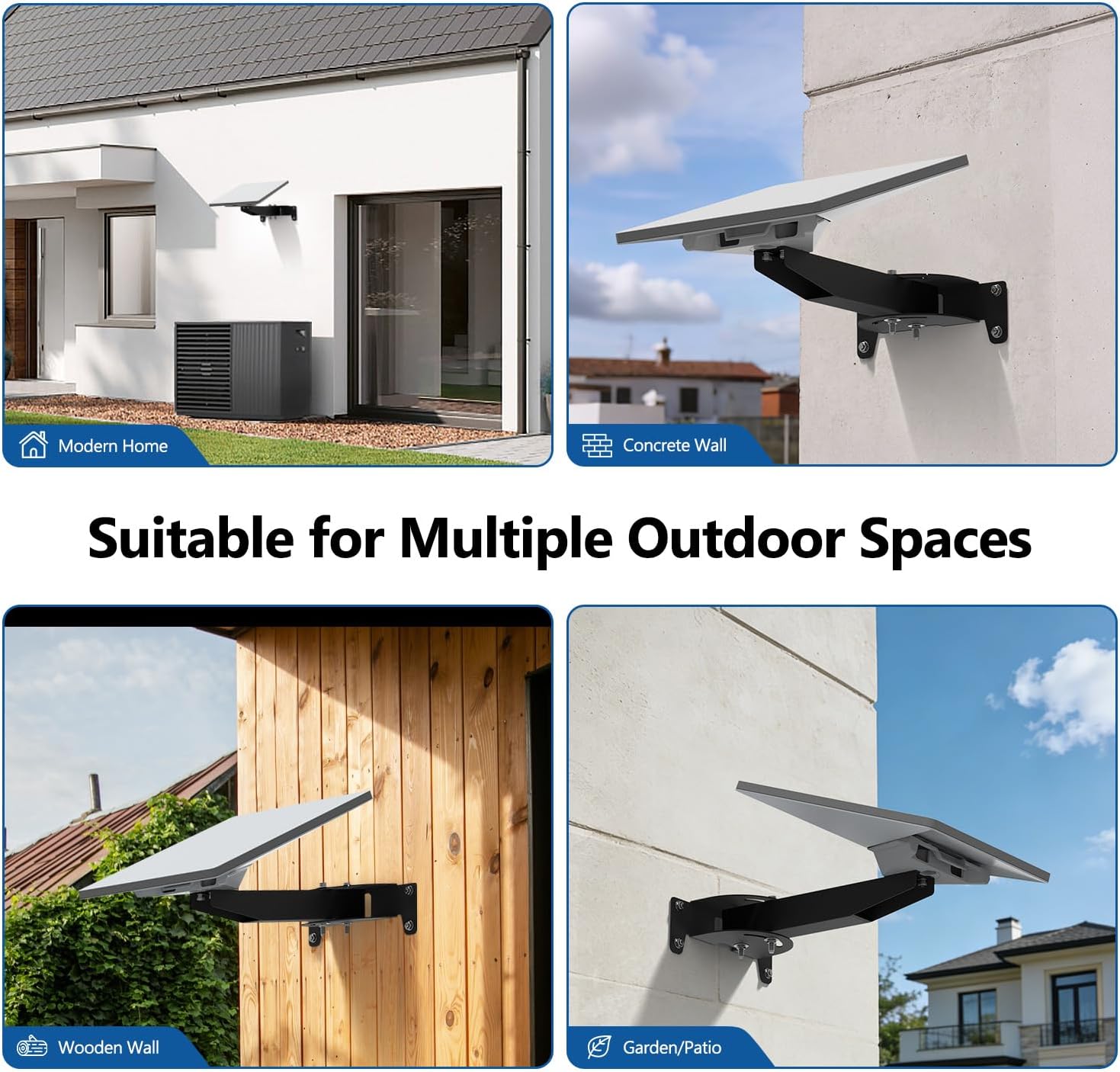 Starlink Mini Wall Mount, Horizontal Adjustable Heavy Duty Bracket