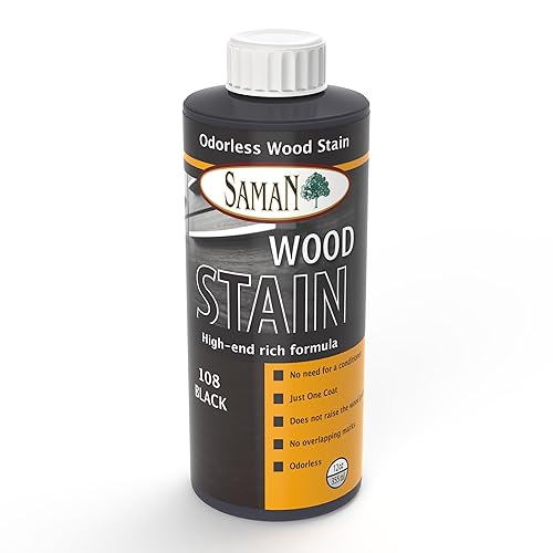 SamaN Interior Water Based Wood Stain - Natural Stain for