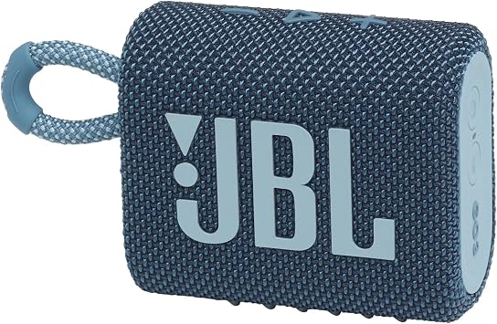 JBL Go 3 Portable Waterproof Wireless IP67 Dustproof Outdoor Bluetooth Speaker Blue