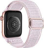 Vista 33 de Lerobo Correa de nailon elástica de bucle único para reloj, compatible con Apple Watch Series 11-1, SE/Ultra 3 2 1 38/40/41/42/44/45mm/46mm/49mm