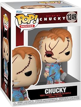 Funko POP! Movies Bride of Chucky - Chucky | Official Merch - Collectable Vinyl Figurine for Shelf Display - Birthday Gift Idea for Fans and Collectors