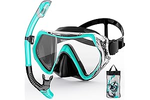 ZIPOUTE PRO Snorkel Gear for Adults with Adult Diving Mask