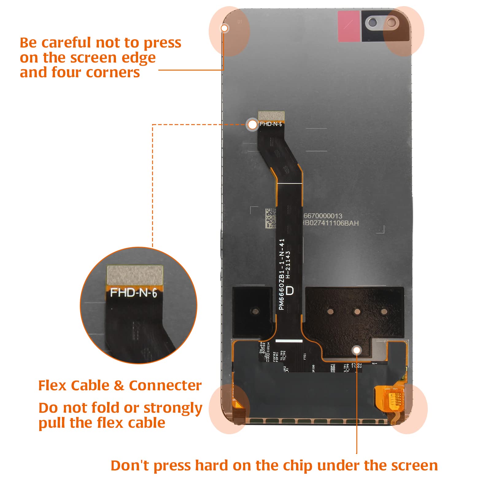 Amazon.com: A-MIND for Huawei Nova 8i LCD Display Touch Digitizer