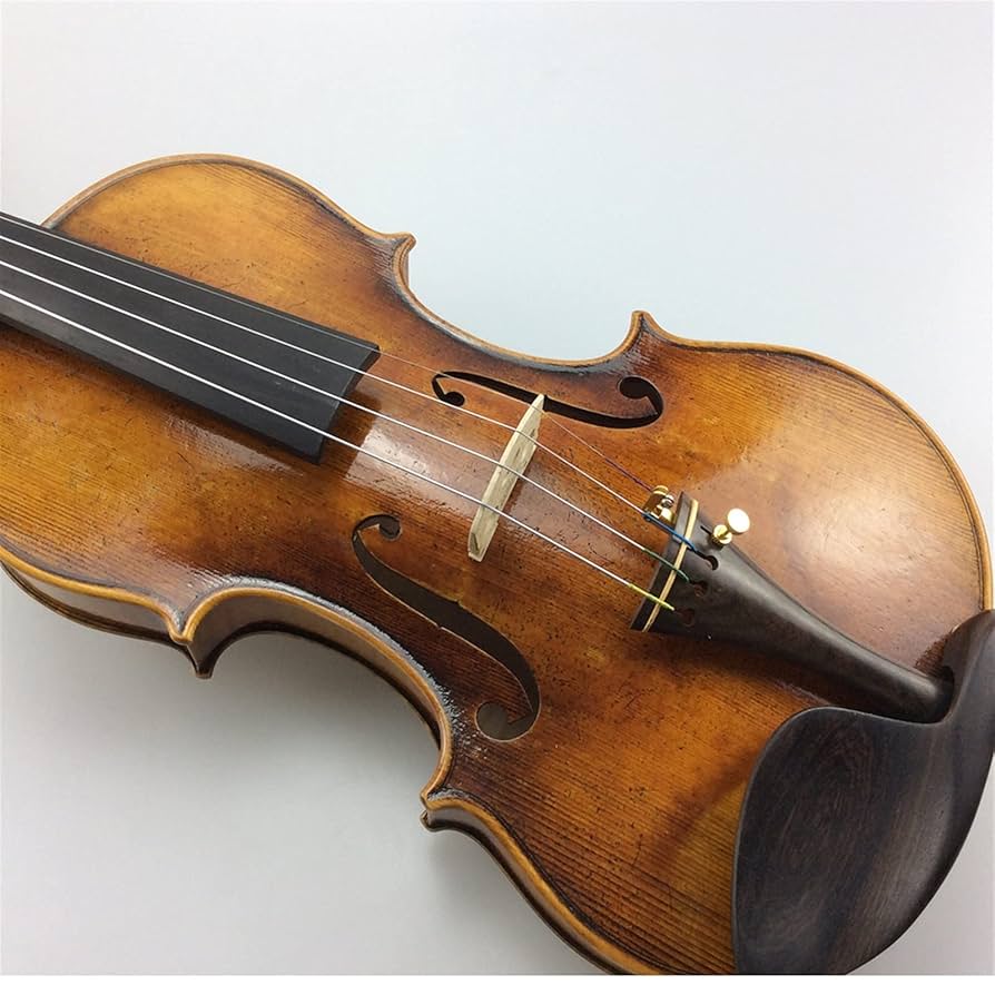 Amazon.com - Wood Violin Old Violin in Vintage Oil Paint