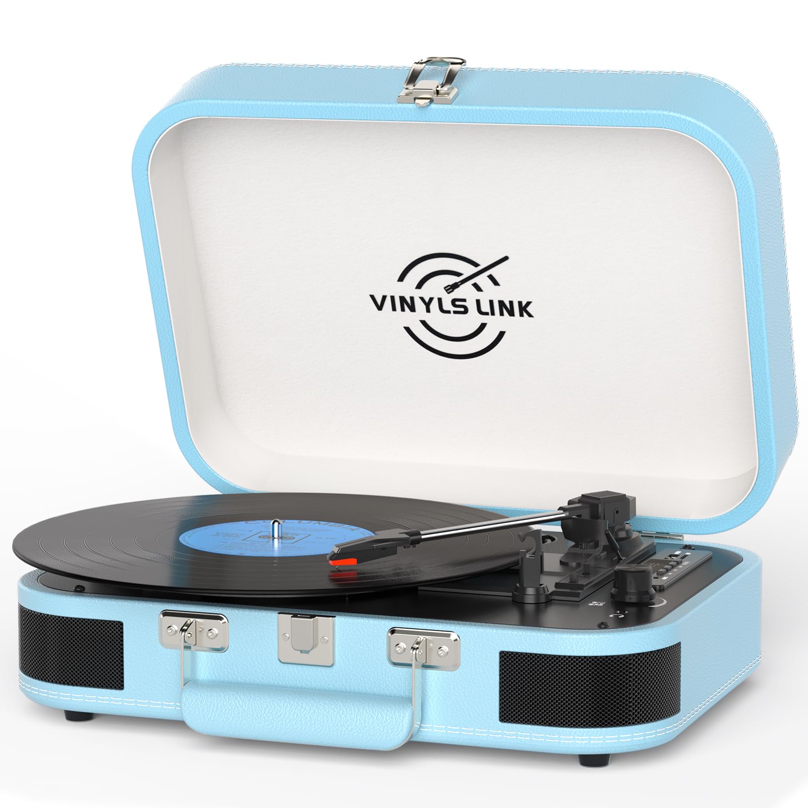 turntablerocker classic 2LP オリジナル盤 Amazon.com: VINYLS LINK Vinyl Record Player 3 Speed ​​Bluetooth