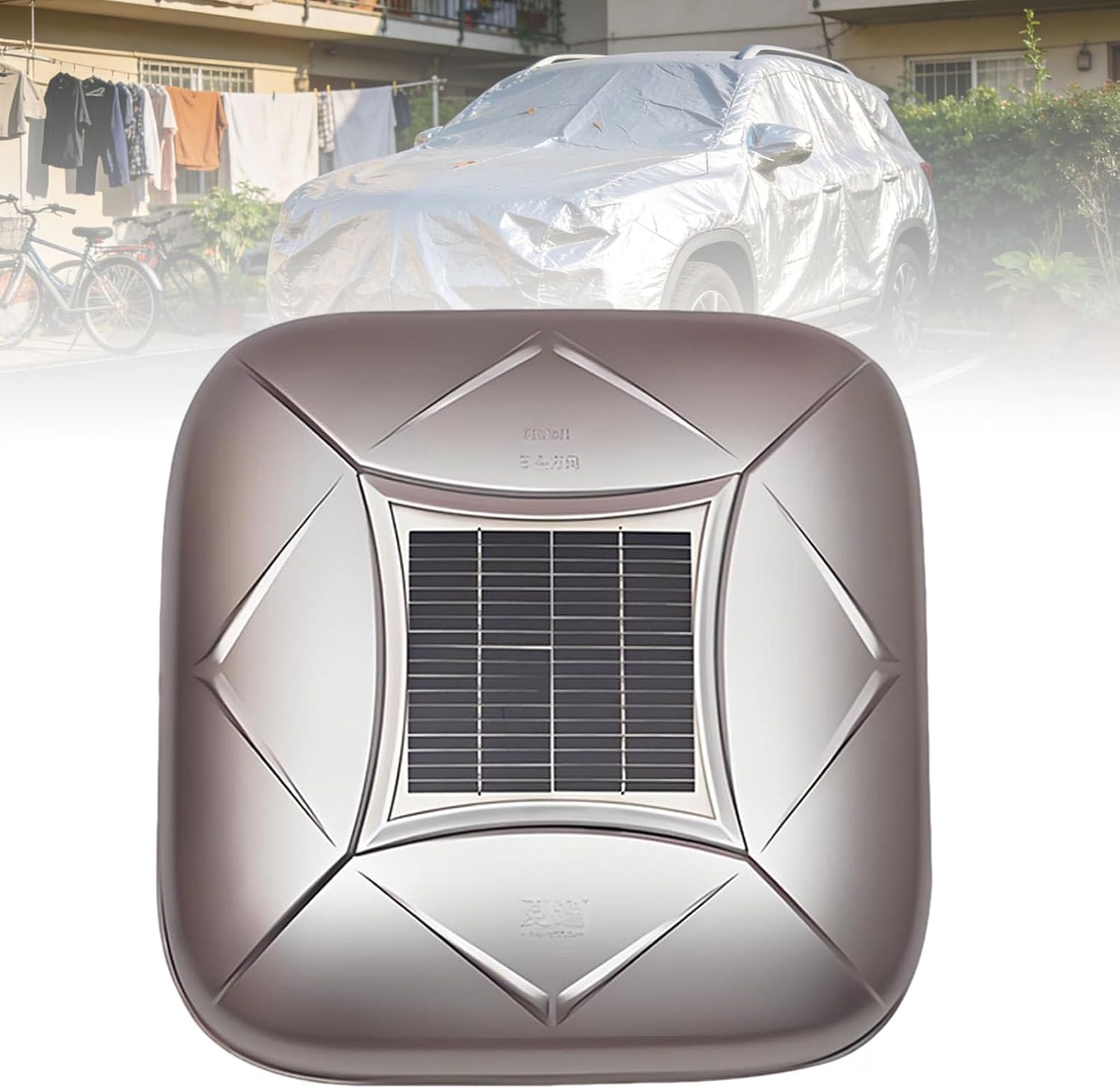 Fully Automatic Outdoor Car Cover,Portable Weather Shelter,Car Cover Solar Charging,Intelligent Remote Control Electric Shrinkage Car Window Covers for Outdoor Indoor Use Silver-3XXL