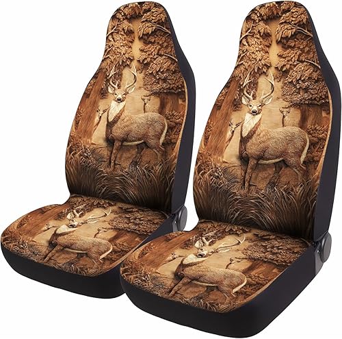 Miniatura 69 de Nightmare Skellington Ghost 2 - Fundas de asiento delantero para automóvil, camión, SUV, regalos de Navidad, funda de asiento de cubo duradera, 06.