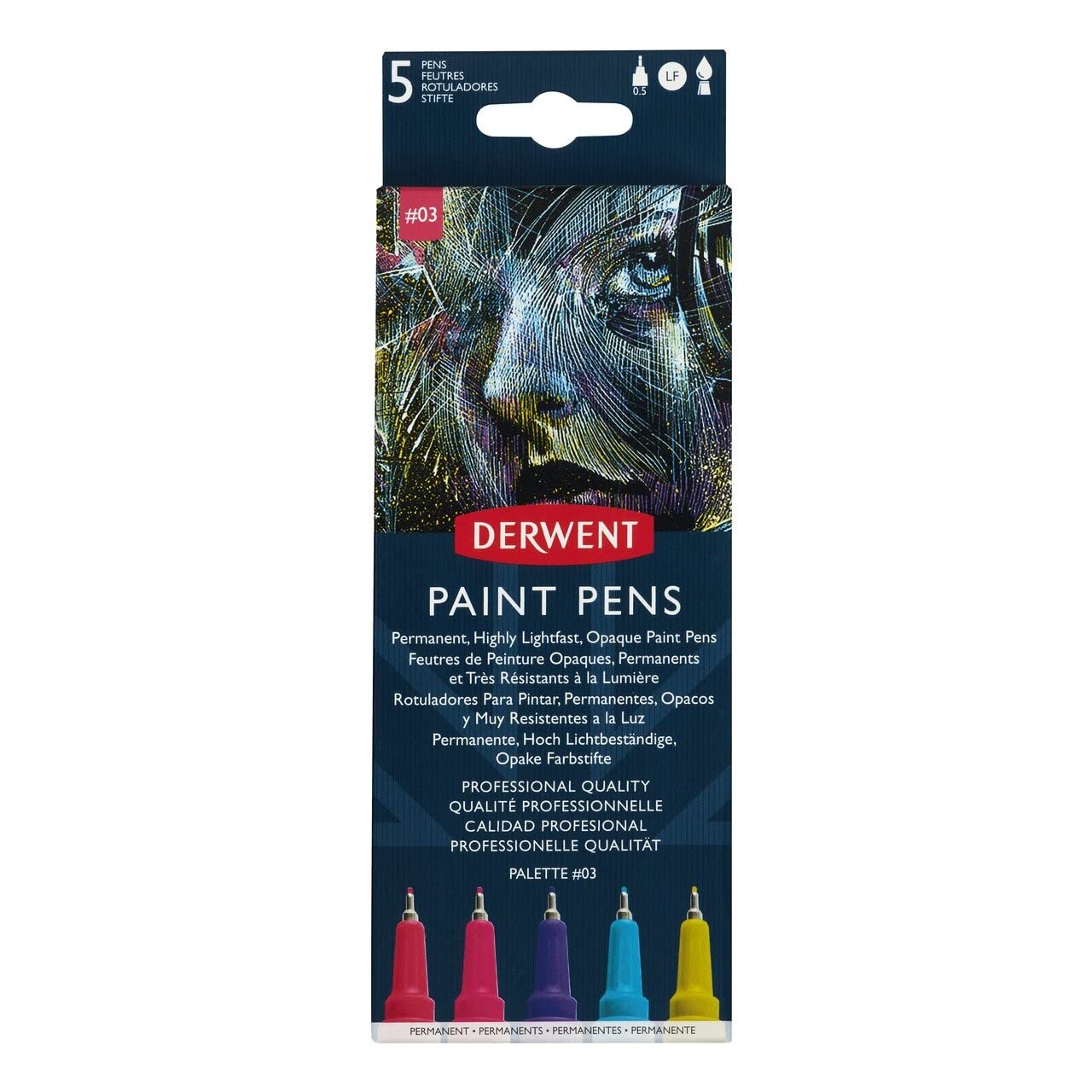 Derwent Paint Pen Palette #3, Uadpp3