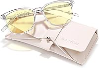 Vista 39 de ANYLUV Gafas de luz azul para mujeres y hombres, lentes de bloqueo de luz azul para mujer, anteojos de computadora antifatiga ocular