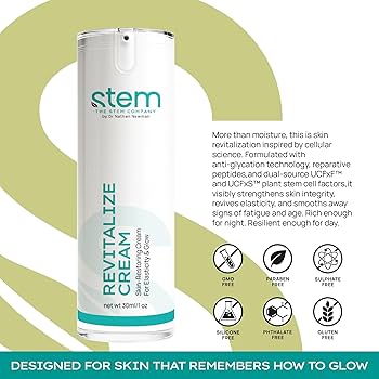 Amazon.com: ReVitalize Night Cream, Stem Cell Serum for Face