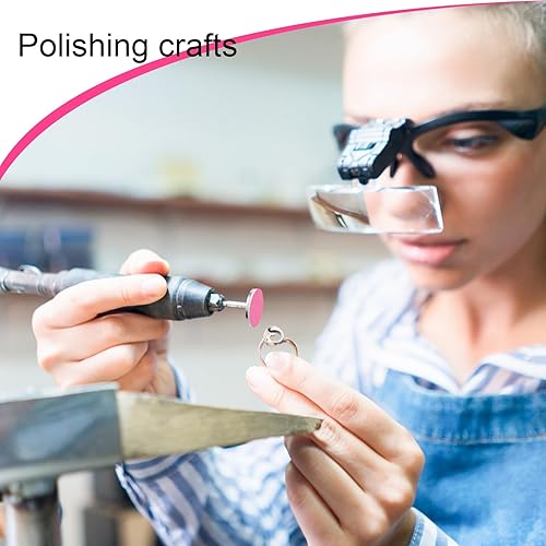 Miniatura 3 de Discos de papel de lija con broca de metal para uñas, discos de papel de lija de pie de 0.984 in, discos de papel de lija #80 # 150 # 240 para