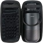 khanka Hard Travel Case Replacement for Bose Portable Smart Speaker (Square Triple Black)
