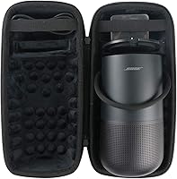 Vista 1 de khanka Estuche rígido de viaje para altavoz portátil Bose Smart/Home (Triple Negro)