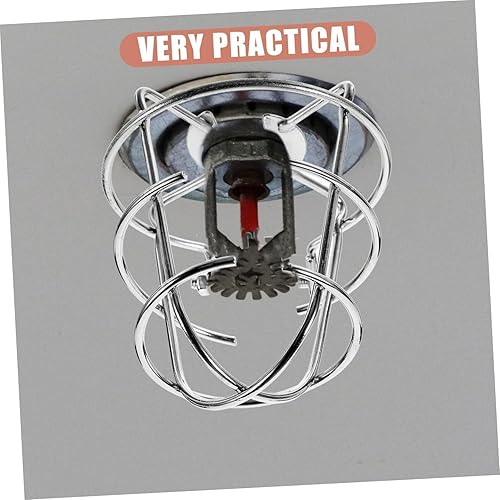 Miniatura 5 de GANAZONO 2 unids Protector de cabeza de aspersor Soporte de rociador de incendios fácil de instalar cubierta de cabeza de fuego adecuado para