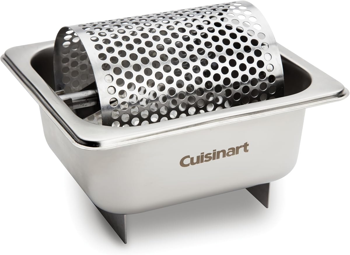 Butter Roller for Griddle, Quick-Heating Stainless Steel | Bread and bun butter roller with a raised-bottom design, everyday griddle grill accessory for a golden crust, CBW-201