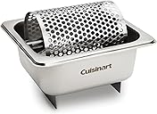 Cuisinart Stainless Steel Butter Wheel, Raised Bottom Butter Roller for Griddle for Golden Crust and Even Spread, Kitchen Grill Accessory for Burgers, Bread, BBQ, Cookouts, Tailgates
