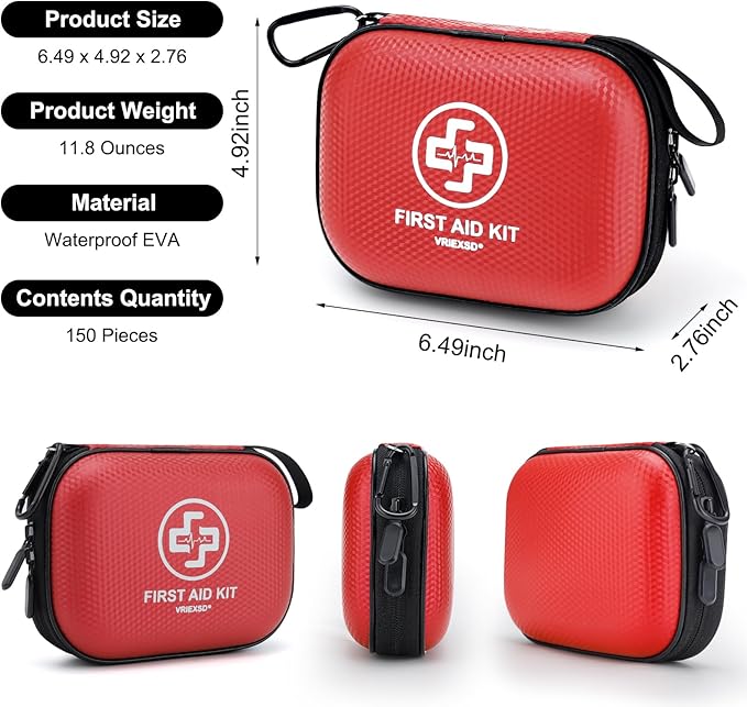 Mini First Aid Kit: Perfect for Hiking, Camping & Travel!