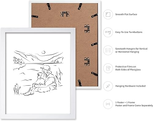 Miniatura 324 de Poster Master Póster de peonías – Estampado de flores retro – Ilustración floral – Ilustración en blanco y negro – Diseño de línea y abstracto –