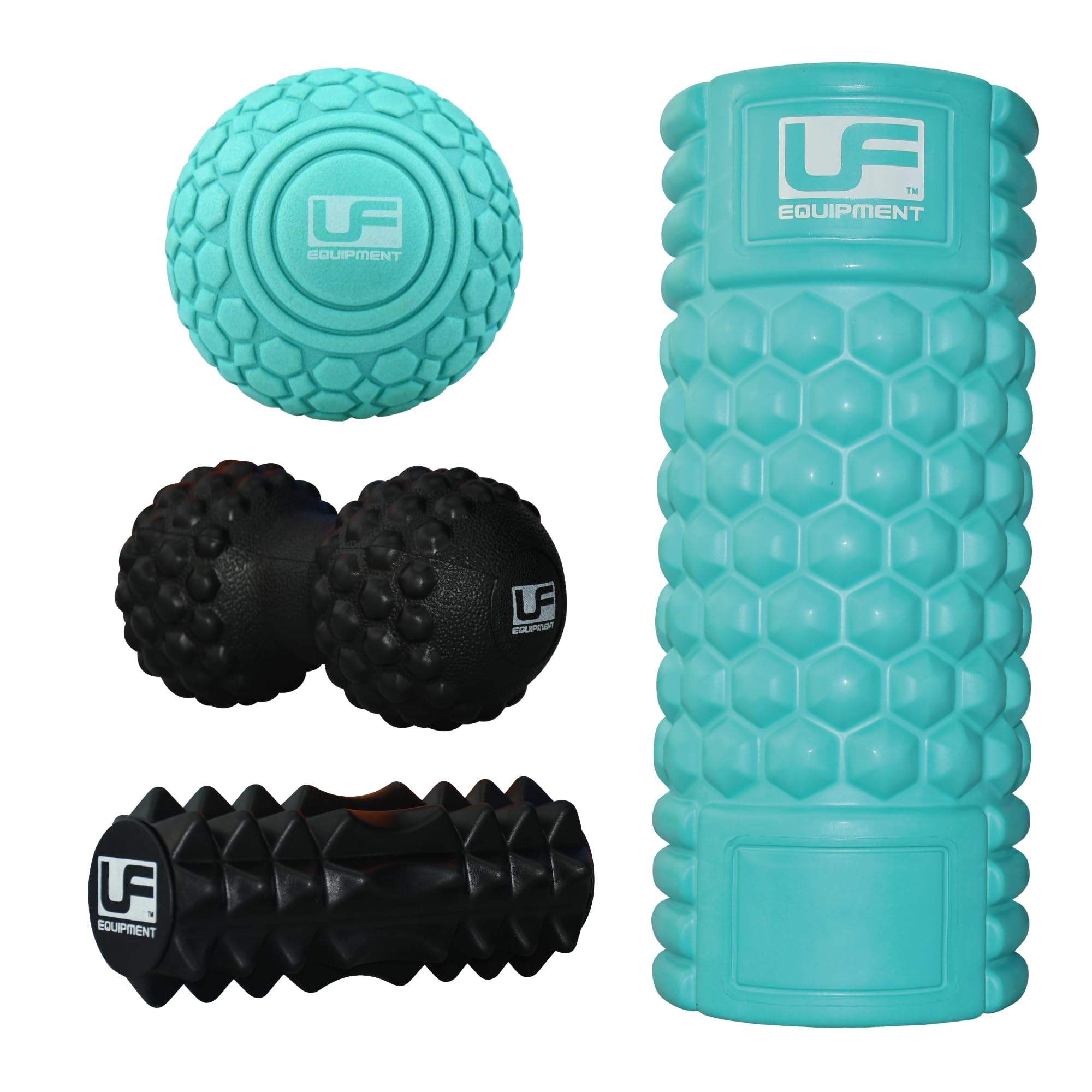 Urban Fitness Home Gym Exercise Physio 4 Piece Massage Set