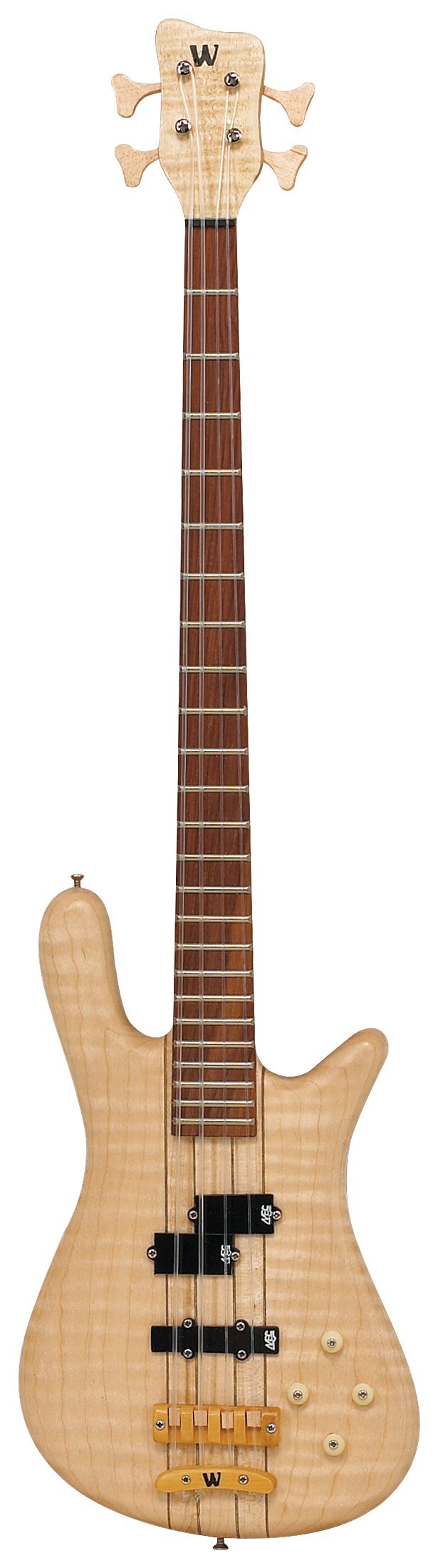 Warwick Mini Rock Streamer Stage 4 - Chitarra con custodia nera