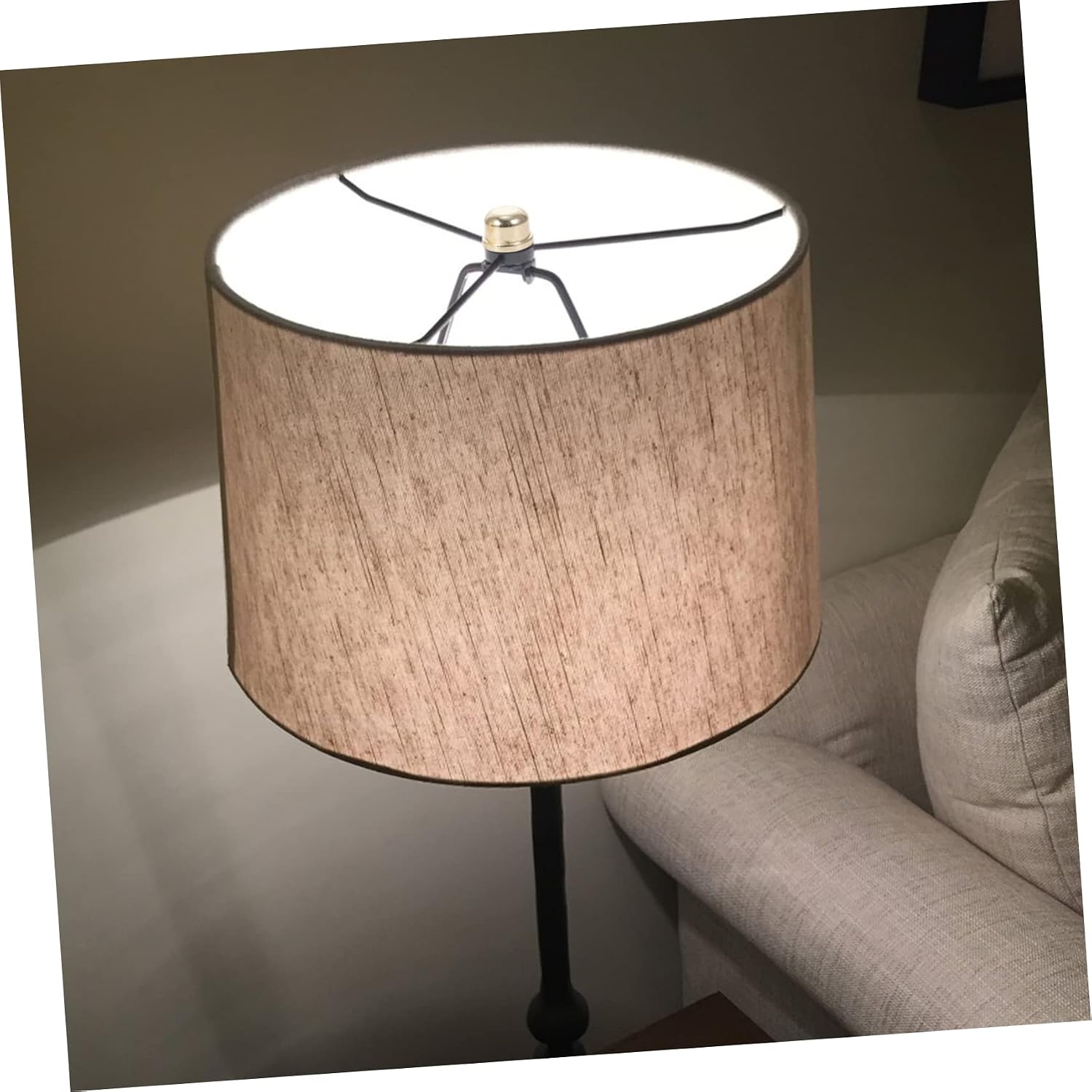 Uonlytech 8pcs Light Screw Caps for Lamp Finials Elegant Decor for Table Floor Lamps Easy Installation Stable Design Artistic Atmosphere Any Room