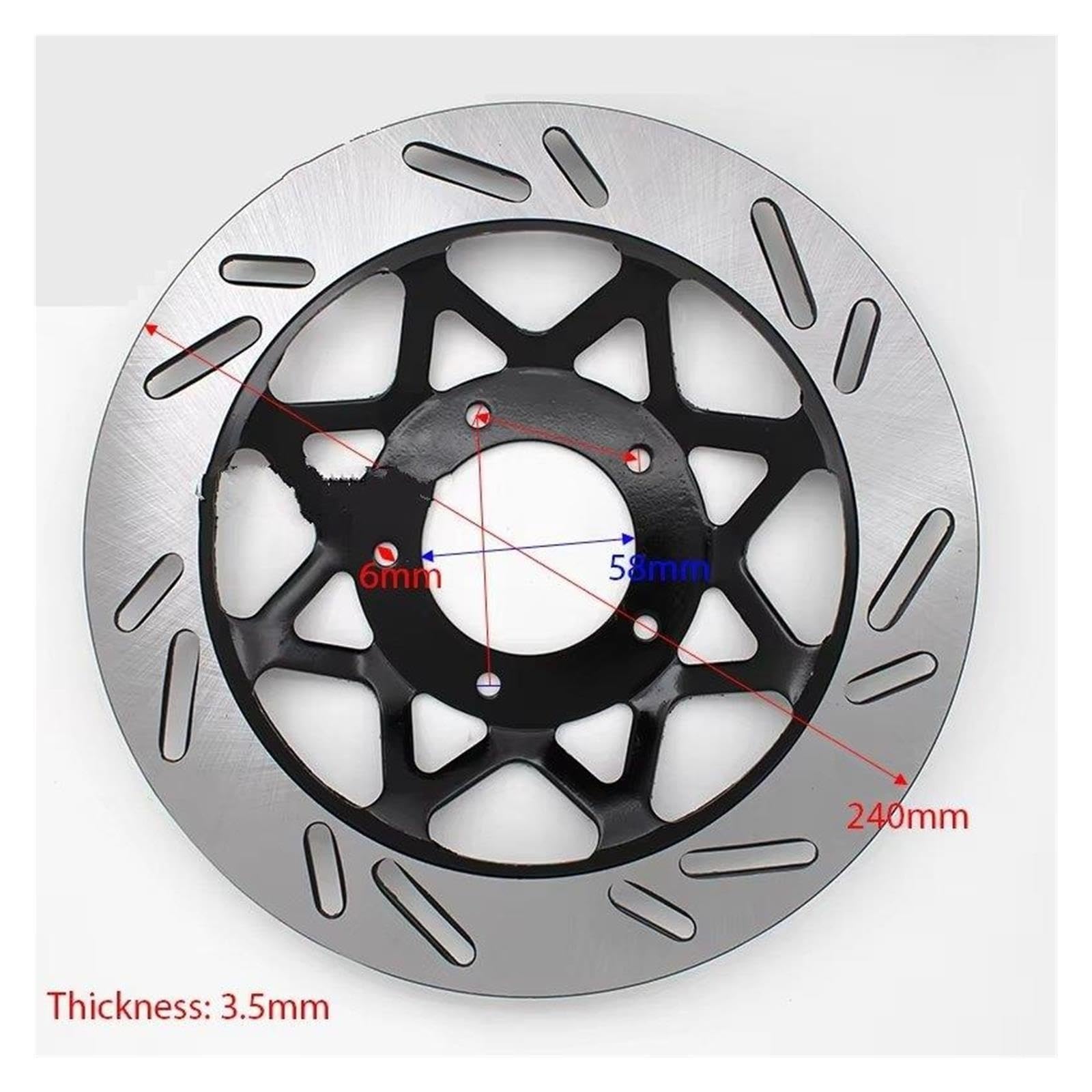 Disco Freno Moto Per SYM XS Per ZH125-A