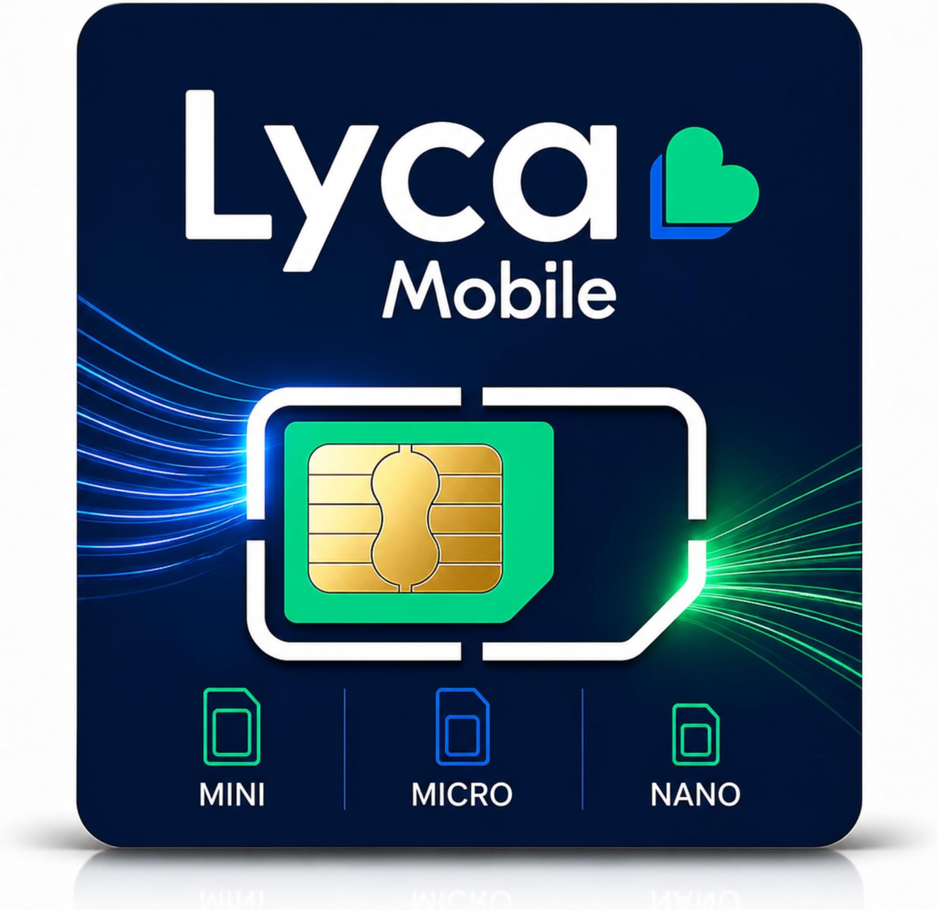 Lycamobile UK 5G Sim, active and ready to use, can be used in Italy, no monthly fee, recharge via recharge.com or adhering tobacco makers