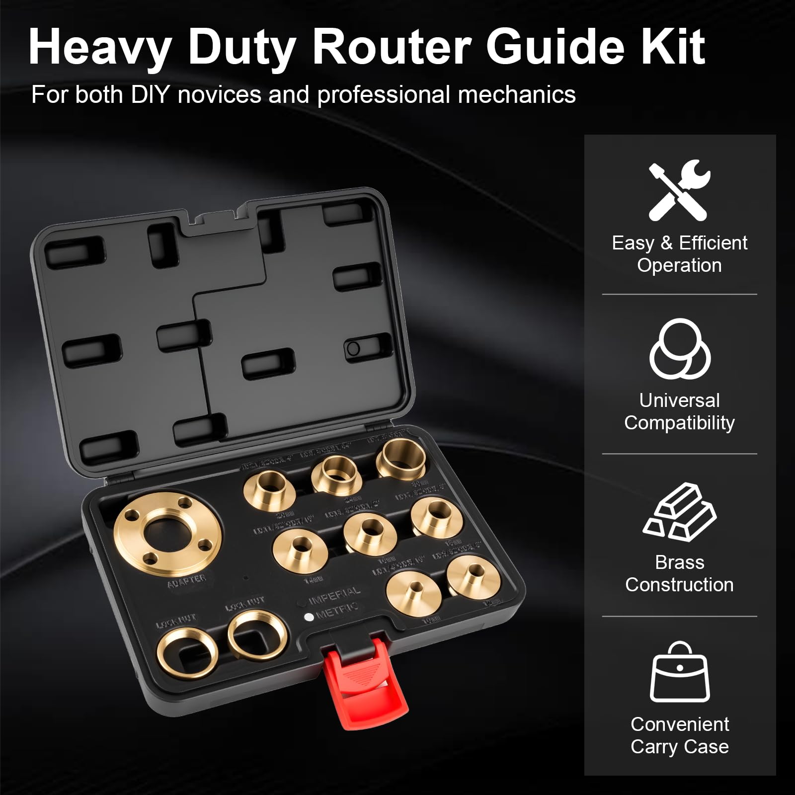 Router Bushing Guide Set - Precision Woodworking -2