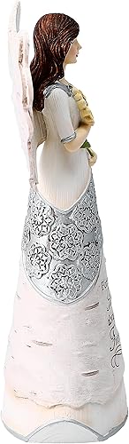 Vista 260 de Pavilion Gift Company Elements Daughter - Figura de ángel guardián, 6 pulgadas, color rojo