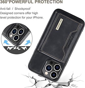 Amazon.com: Wallet Case Compatible with iPhone 14 Pro Max, DG.MING