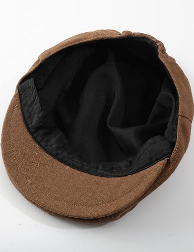 Miniatura 4 de A&J DESIGN Boina de tweed vintage para bebé niño