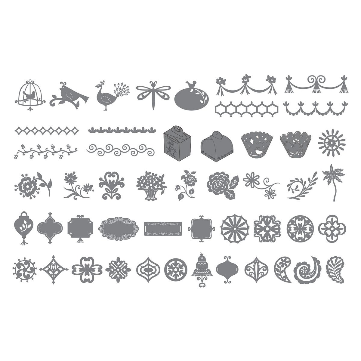 Sizzix Eclips Cartridge The Painted Home by Dena Designs for Scrapbooking