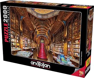 Anatolian Puzzle - Lello Bookshop, 2000 Piece Jigsaw Puzzle, 3956, Multicolor