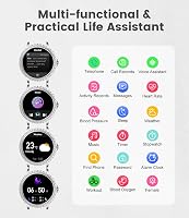 LIGE Smartwatch Női Okosóra 20 Sportmód Pulzus Vérnyomás Alvásmonitor 4