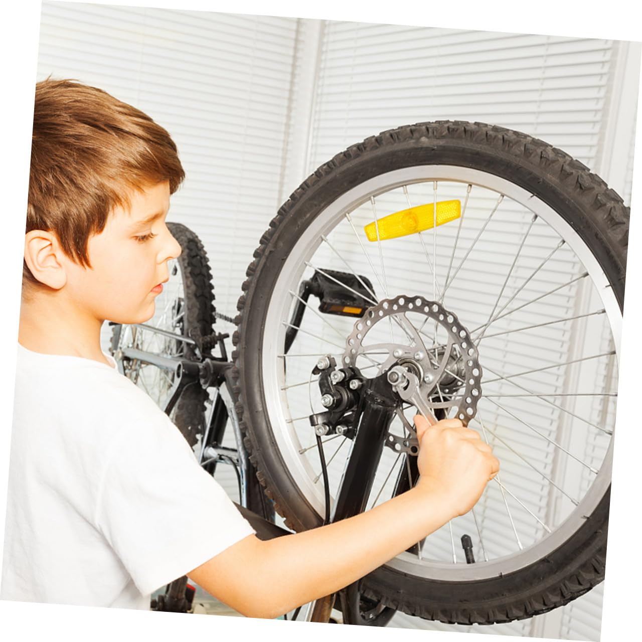 Happyyami Kit de Freno de Disco Mecánico para Bicicleta de Montaña, 1 Par