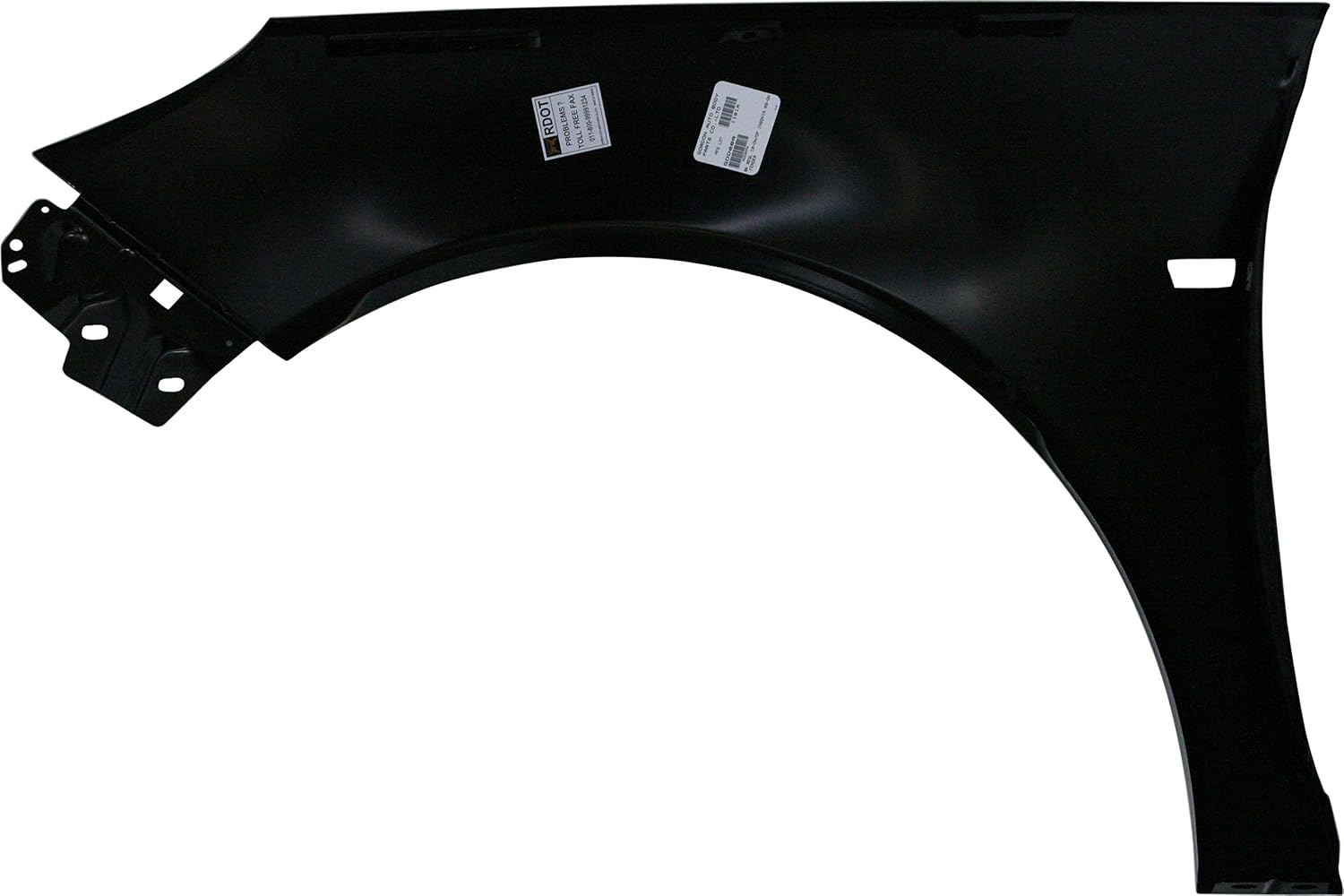 Compatible with 2011-11 Regal CXL 2.0L & 2.4L Front Fender Quarter Panel Primed Steel Right Side